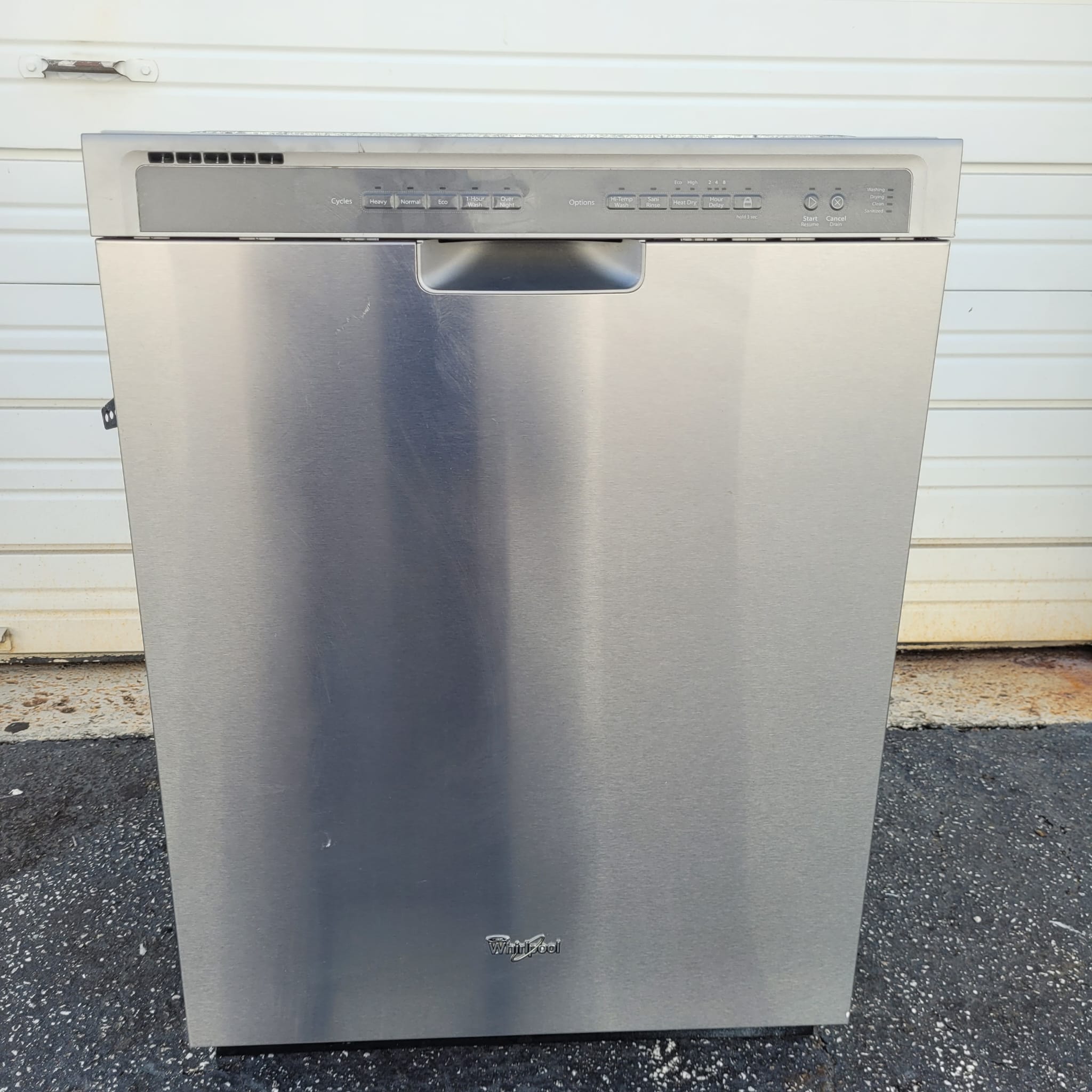 Whirlpool Stainless Steel Dishwasher Whirlpool Stainless Steel Dishwasher